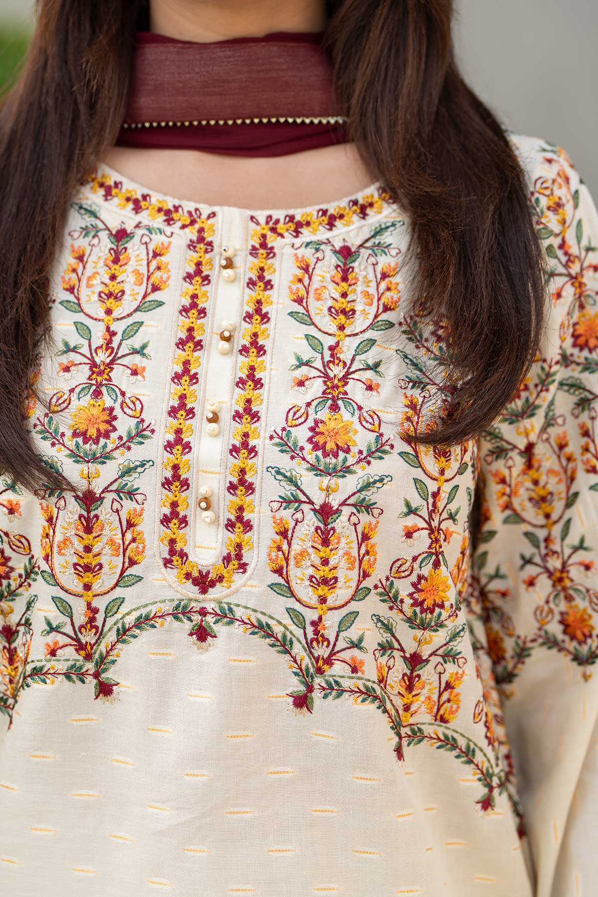 Motif Brosha Embroidered Suit-016 - Image 6