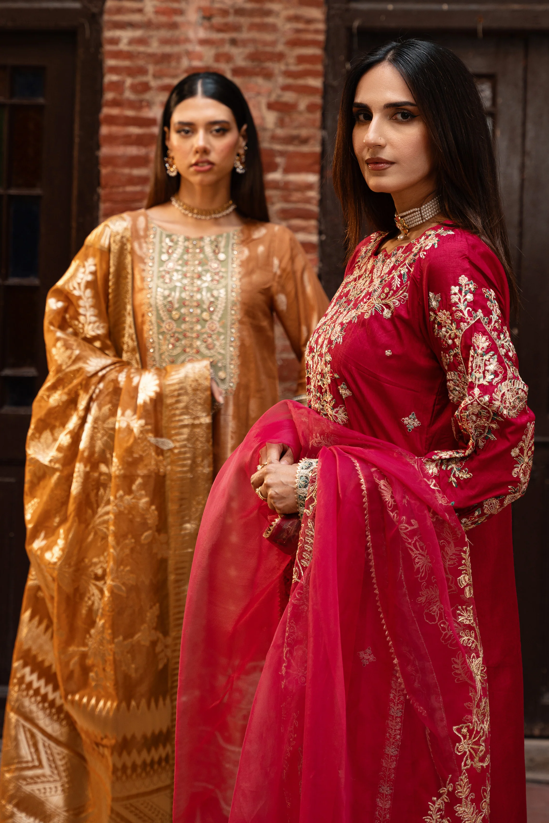 Motif Embroidered Suit-024 - Image 5