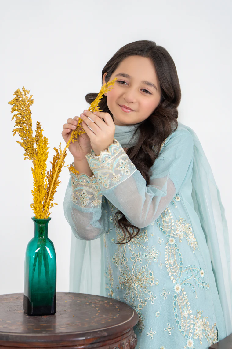 Motif Girls Schifilli Embroidered Suit-579 - Image 4