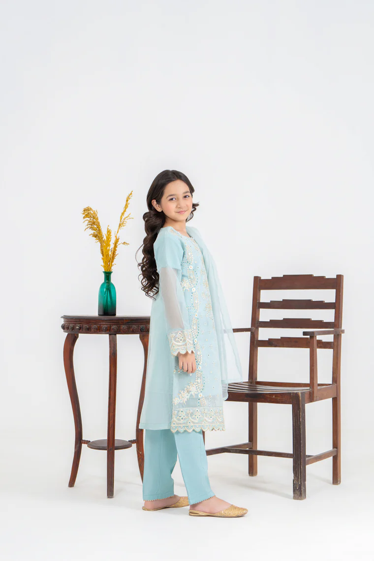 Motif Girls Schifilli Embroidered Suit-579 - Image 6