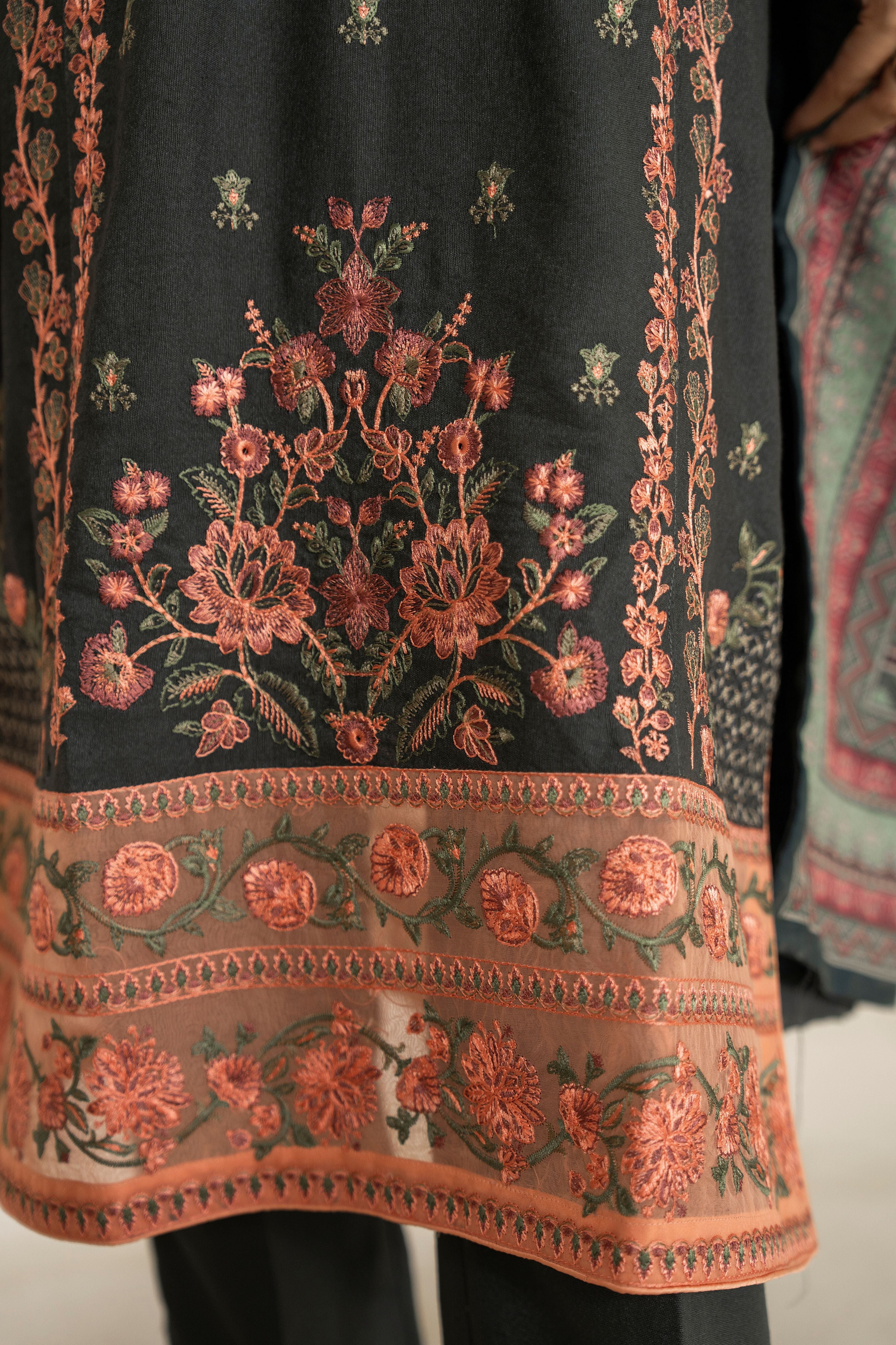 Motif Karandi Embroidered Suit 065 - Image 6