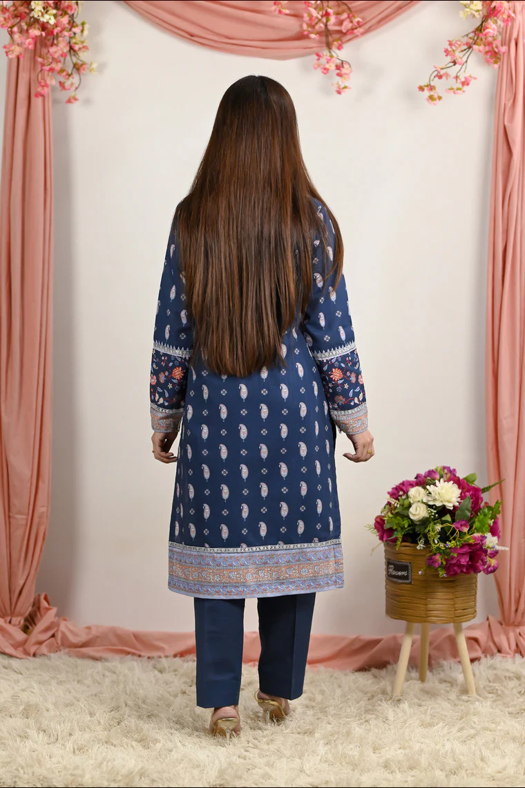 Motif Khaddar Printed Suit-059 - Image 5