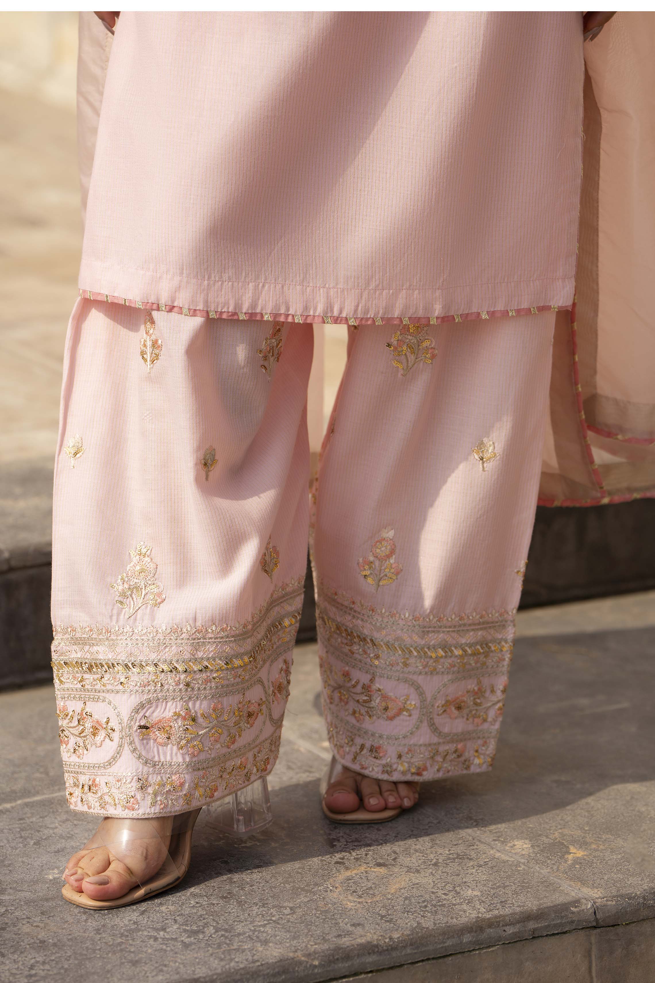 Motif Masoori Embroidered Suit-018 - Image 4