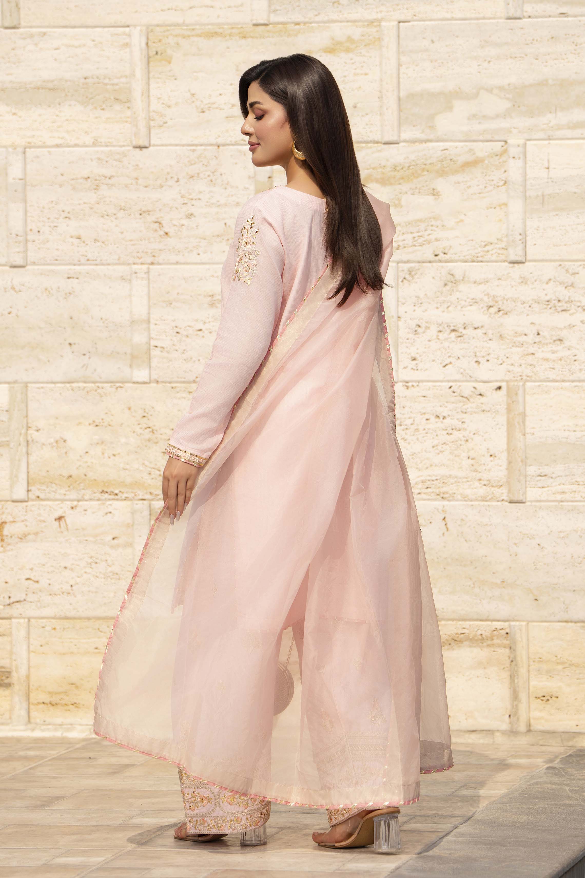 Motif Masoori Embroidered Suit-018 - Image 7