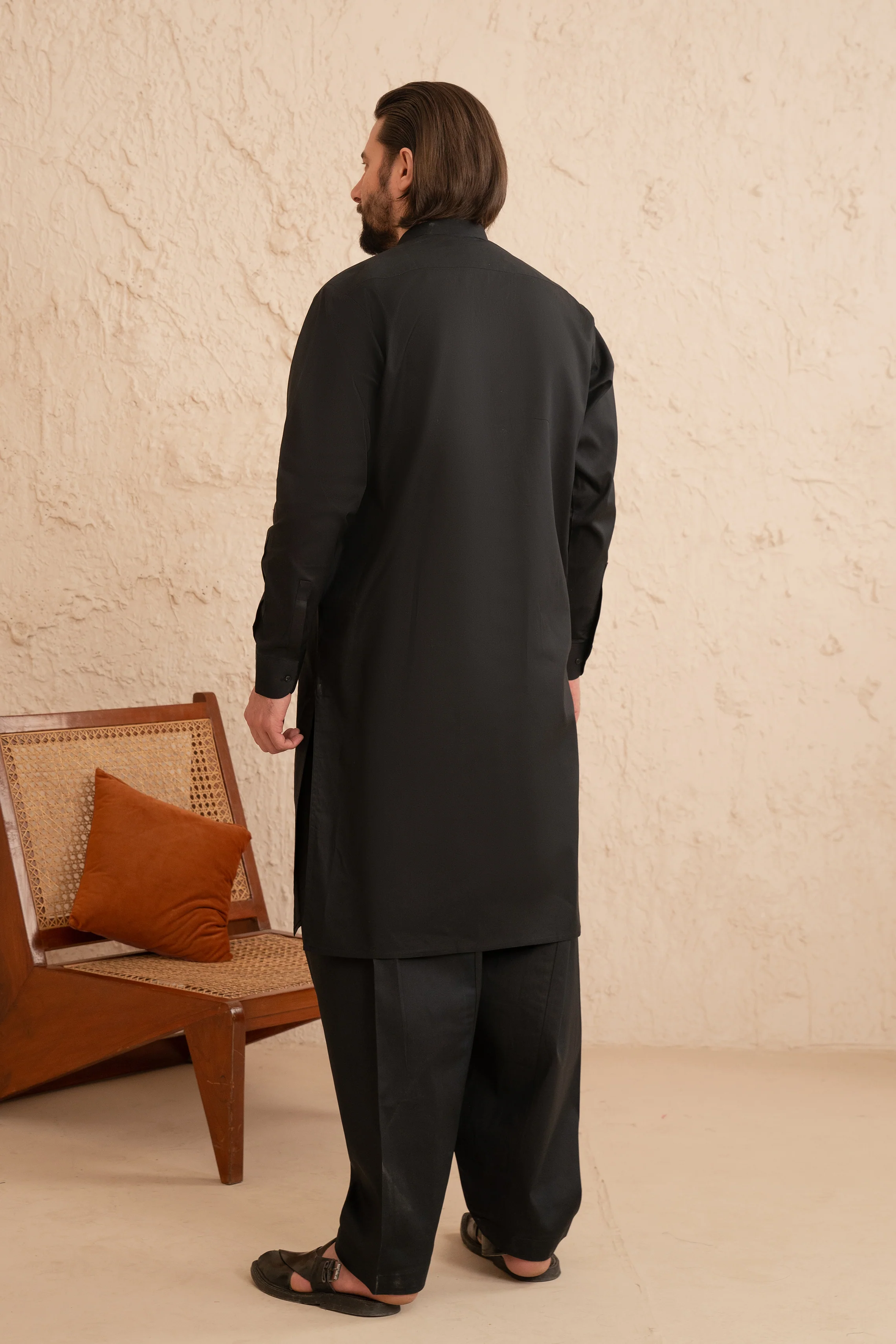 Motif Men Embroidered Shalwar Kameez-16 - Image 4