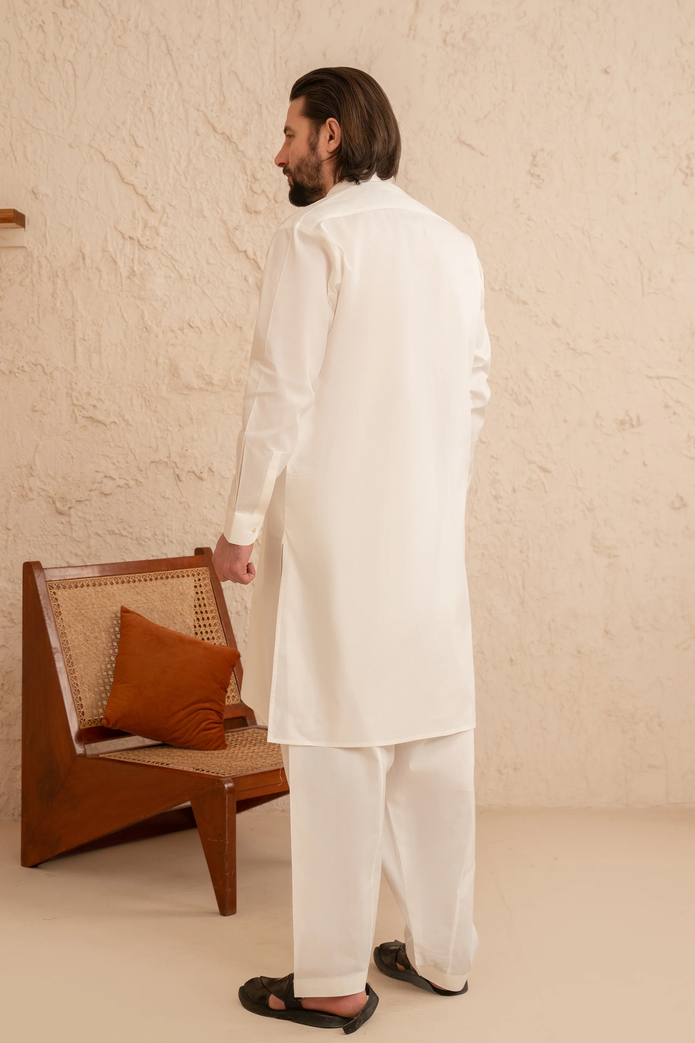 Motif Men Embroidered Shalwar Kameez-17 - Image 5