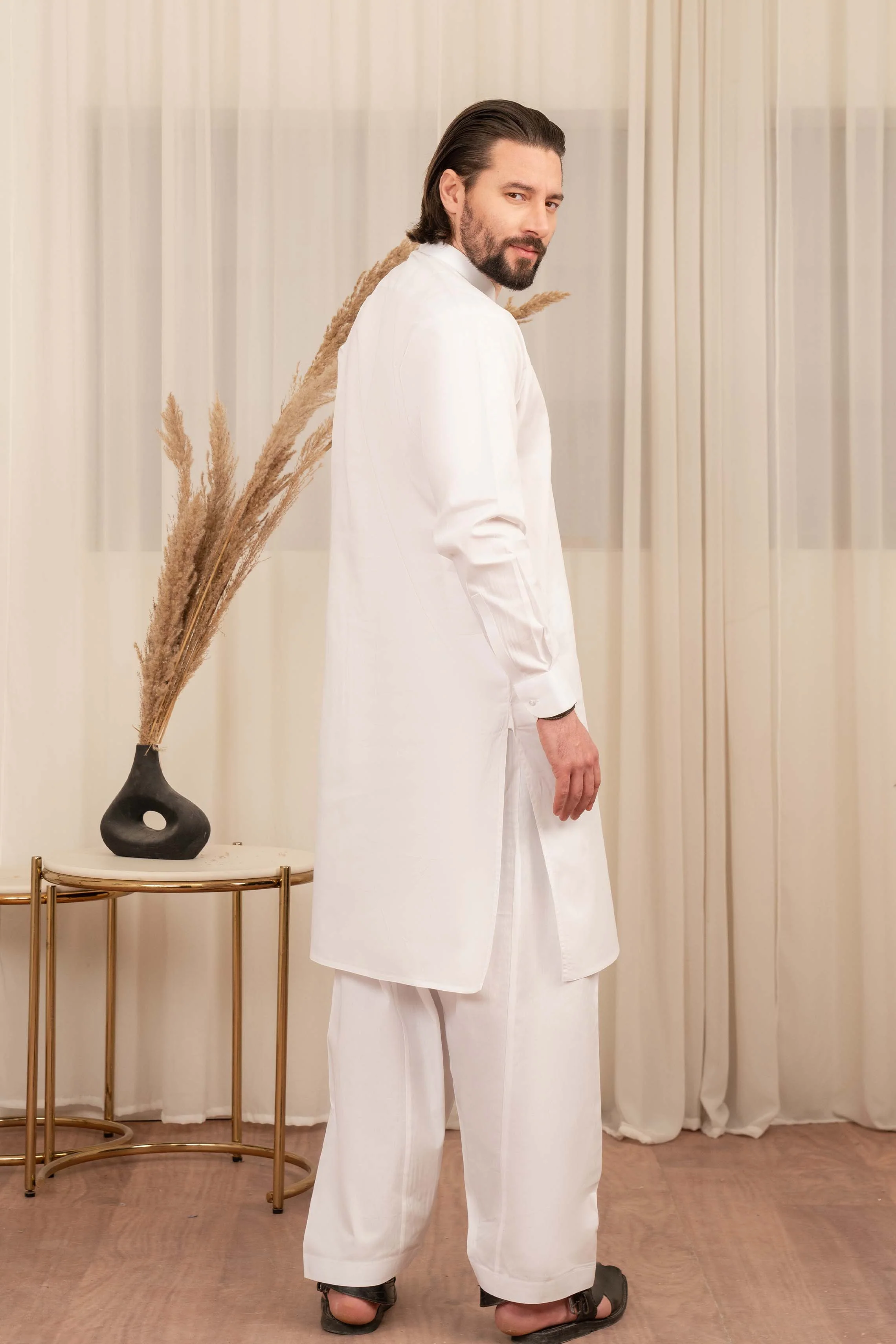 Motif Men Embroidered Shalwar Kameez-22 - Image 4