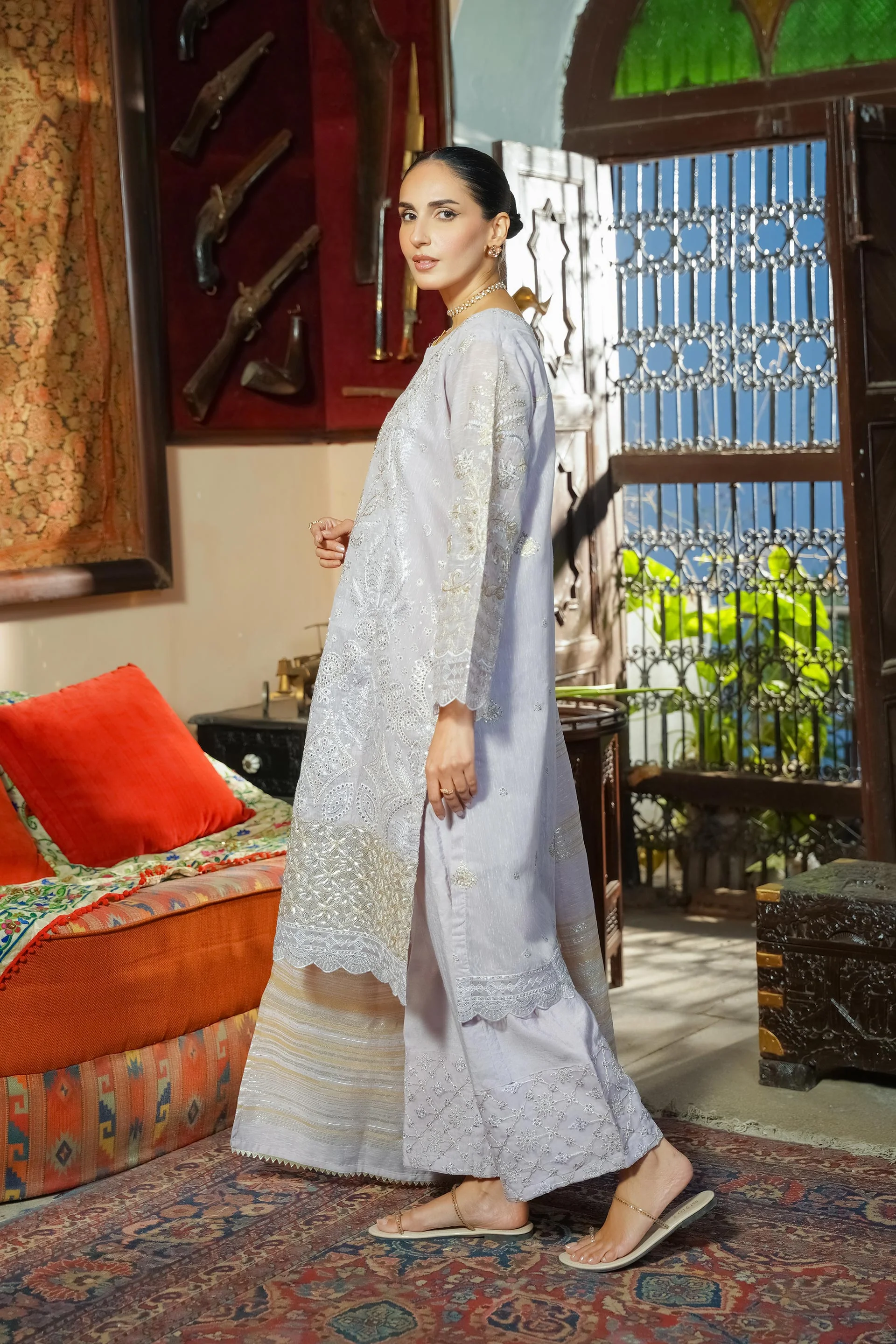 Motif Schifilli Embroidered Suit-280 - Image 5