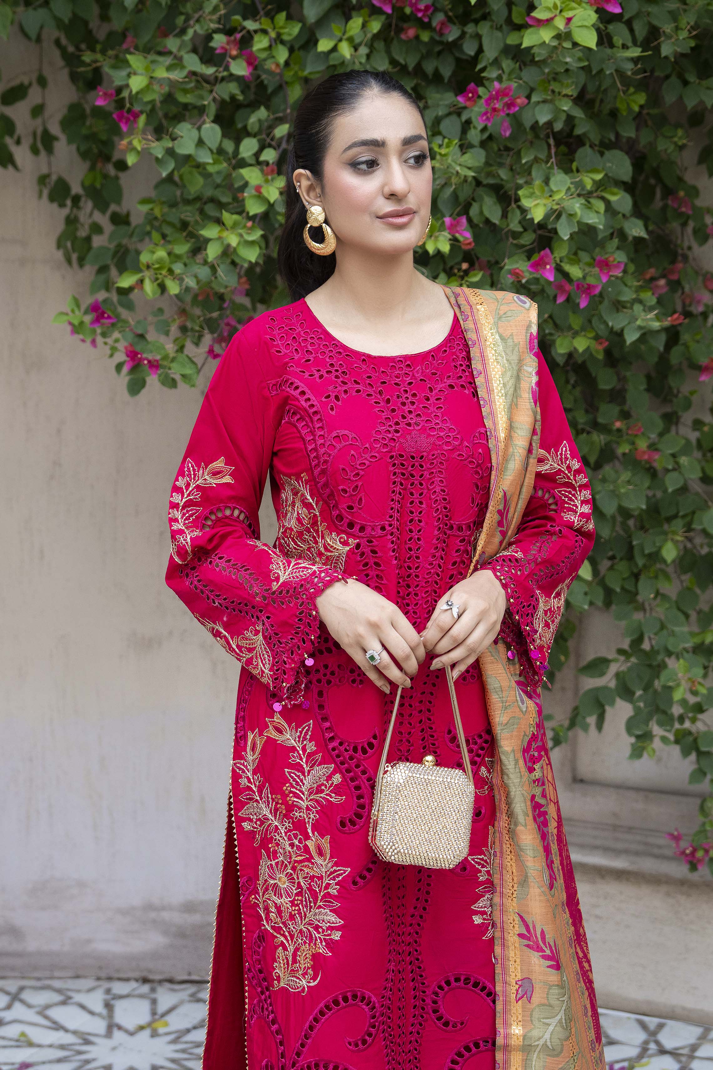 Motif Schifilli Embroidered Suit-3813 - Image 6